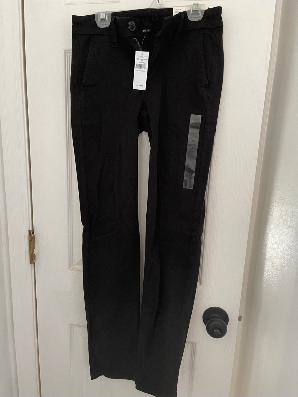 American Eagle Outfitters Black Flare Wide-Leg Jeans
